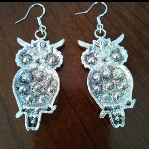 ❣️FREE W.P Rhinestone Owl🦉Dangle Earrings✨ - Picture 5 of 7